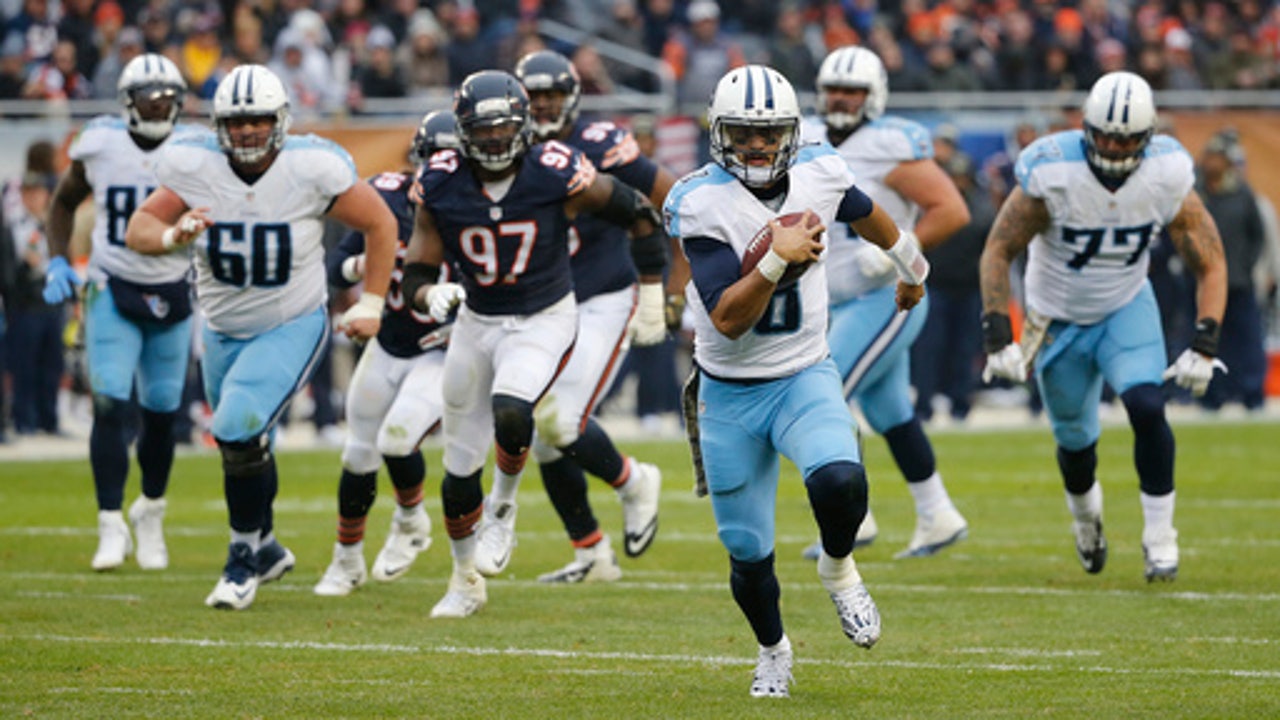 Mariota's improved play has Titans thinking playoffs at bye